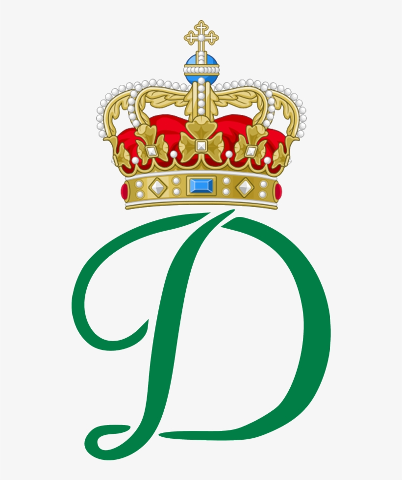 Royal Monogram Danae I - Coat Of Arms Of Greek Prince, transparent png #8388780
