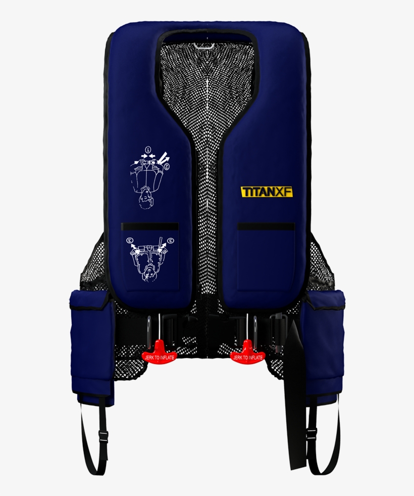 Life Vest, Titan Xf, Helicopter Crew - Golf Bag, transparent png #8388885