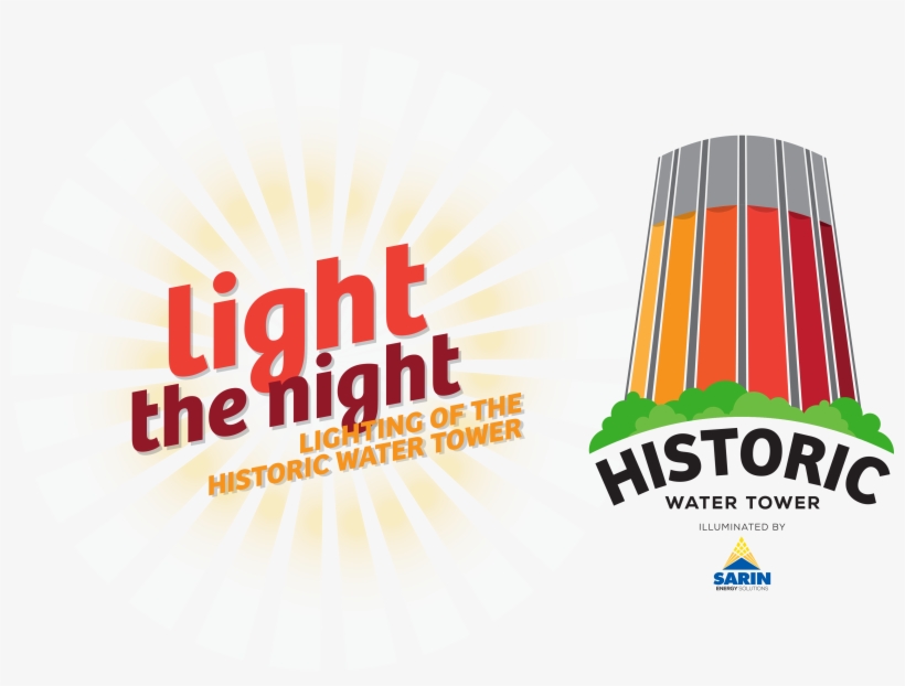 Historic Water Tower - Graphic Design, transparent png #8389083