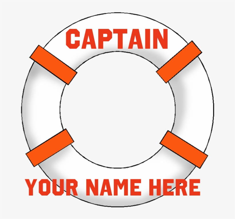 Customizable Life Preserver Throw Pillow - Circle, transparent png #8389095