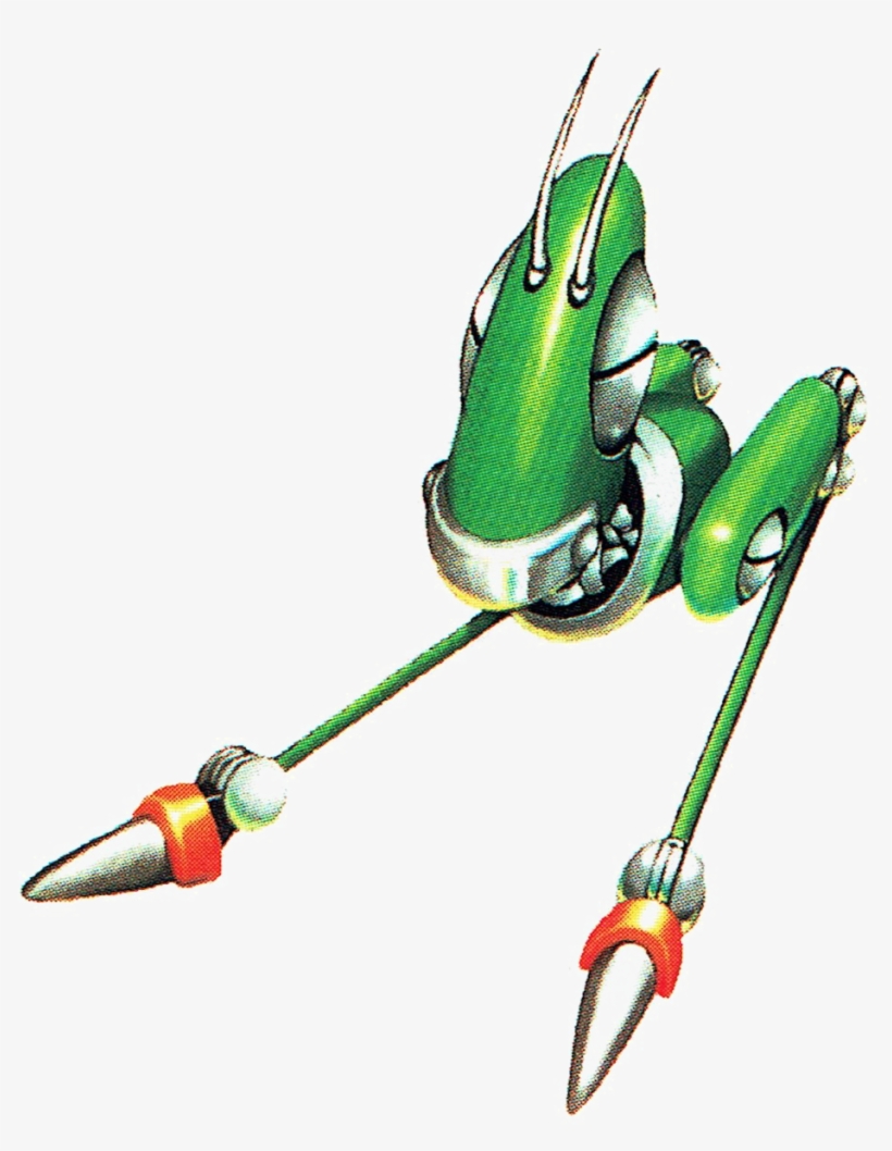 Mantis Vector Free Png Download Image - Sonic The Hedgehog Mantis, transparent png #8389235