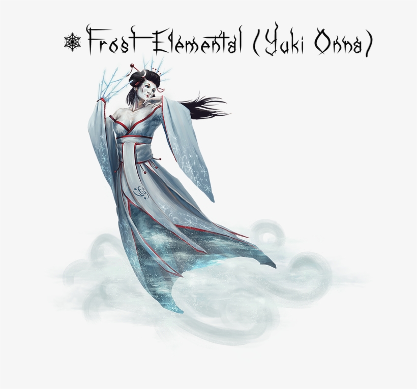 Ice Shards Then Form From Within Their Sleeves, Coalescing - Fashion Illustration, transparent png #8389518