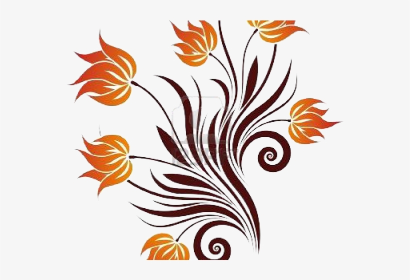 Floral Swirl, transparent png #8390773