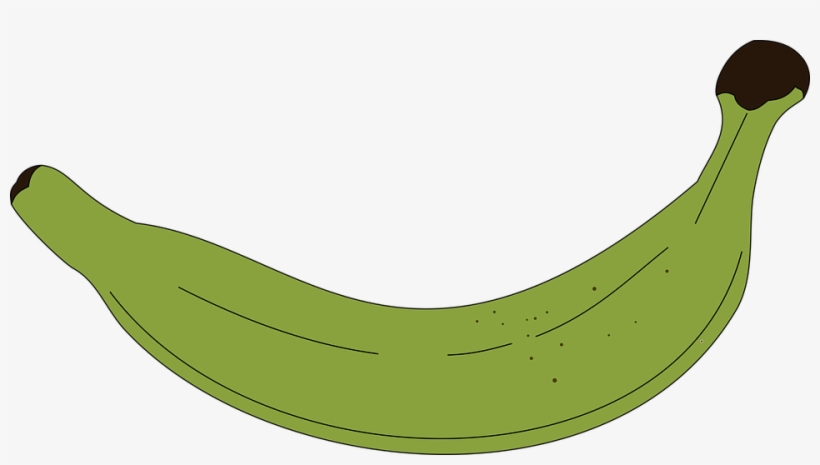 Vector Swirl Clipart Banana - Platano Vector Png, transparent png #8390813