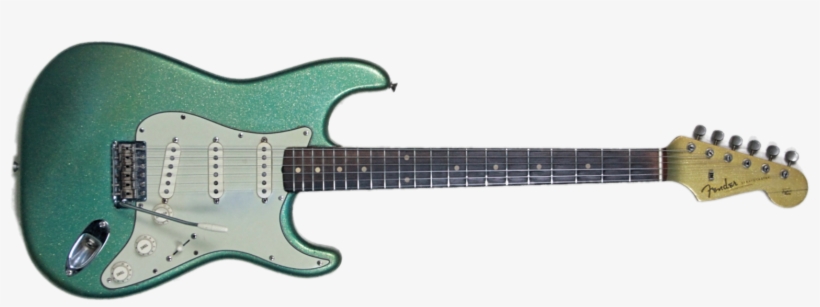 1960 Fender Stratocaster Blue Sparkle, transparent png #8391621