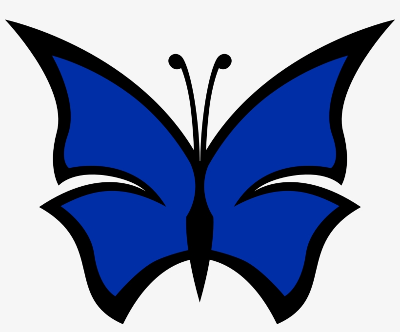Butterfly Clip Art Images Black And White - Butterfly Clip Art, transparent png #8391670