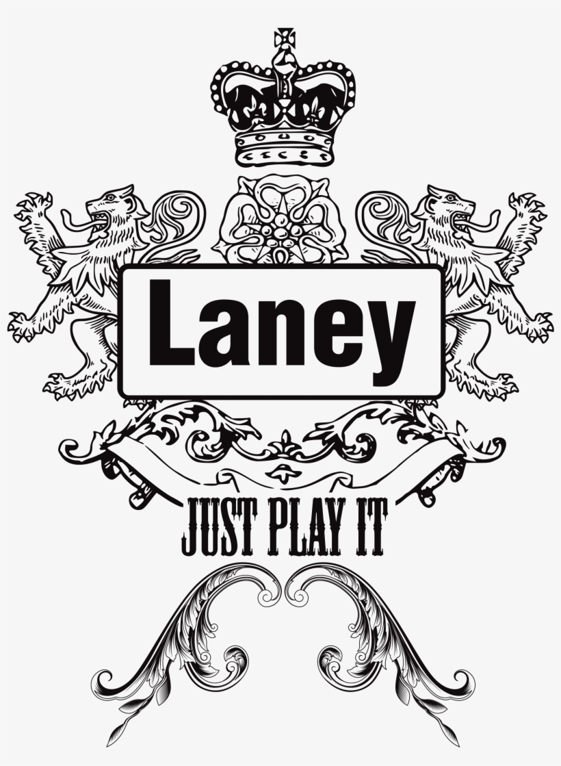 Laney Lv 412 Str8 Cab 280w W/ Hh - Laney Amps Logo, transparent png #8391832
