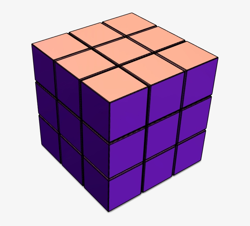 Cube - 4 X 4 X 4 Cube, transparent png #8392104