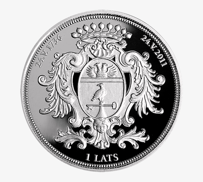 Lv 2012 1lats Rundāles Pils A - Coin, transparent png #8392277