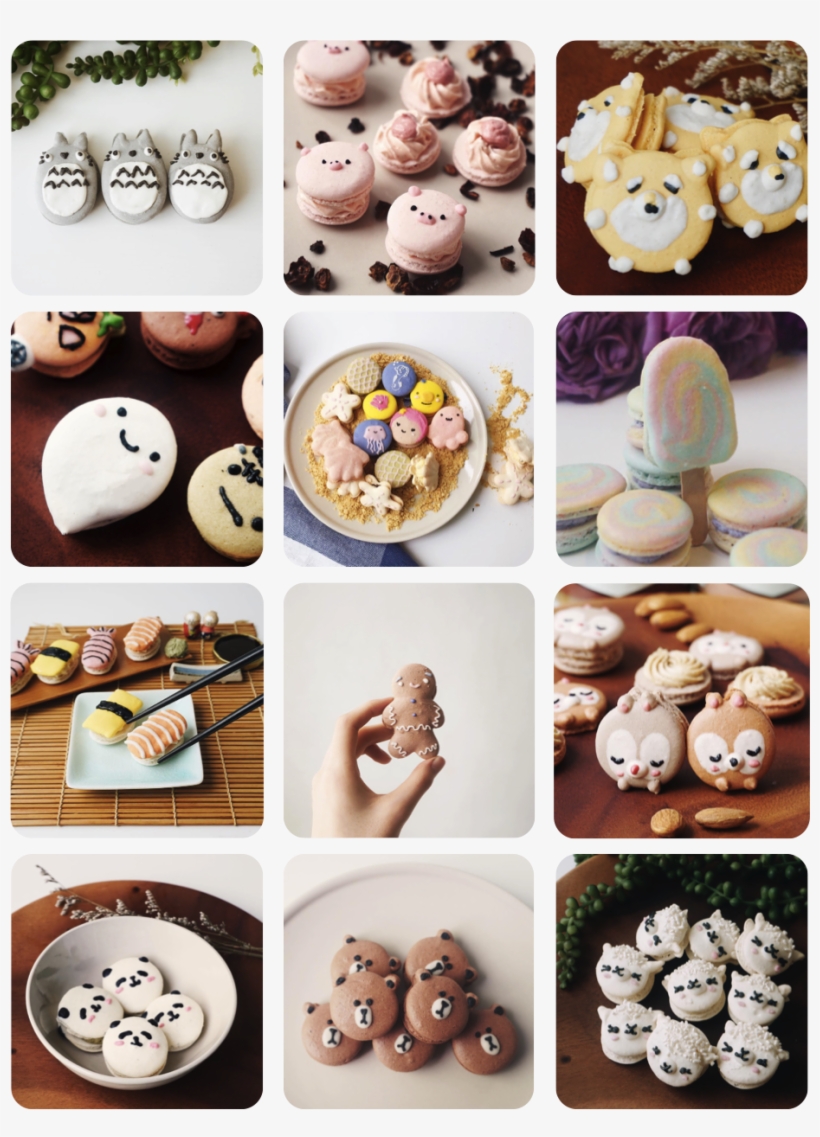 Cute Macarons Singapore - Cupcake, transparent png #8392753