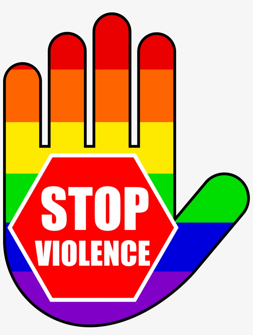 Stop Violence Symbol - Stop, transparent png #8393043