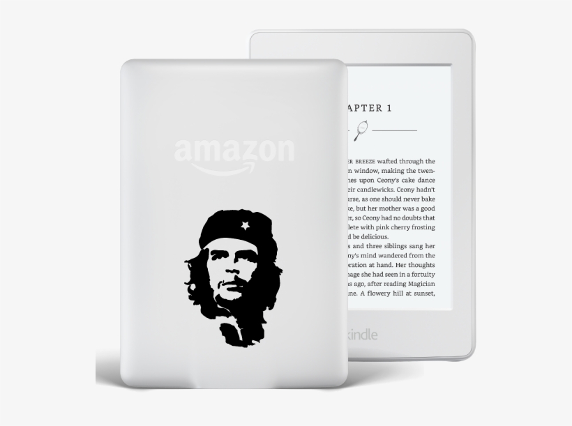 Che Guevara Kindle Vinyl Decal Sticker - E-book Readers, transparent png #8393203