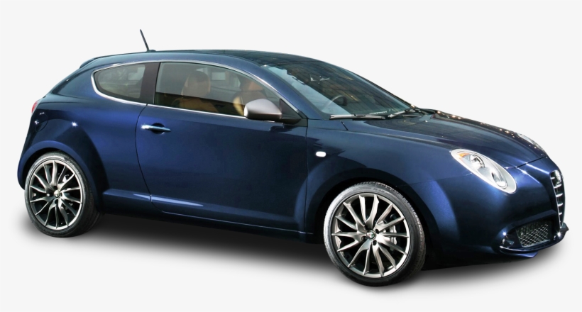 Blue Alfa Romeo Mito Car - Blue Alfa Romeo Giulietta Png, transparent png #8393252