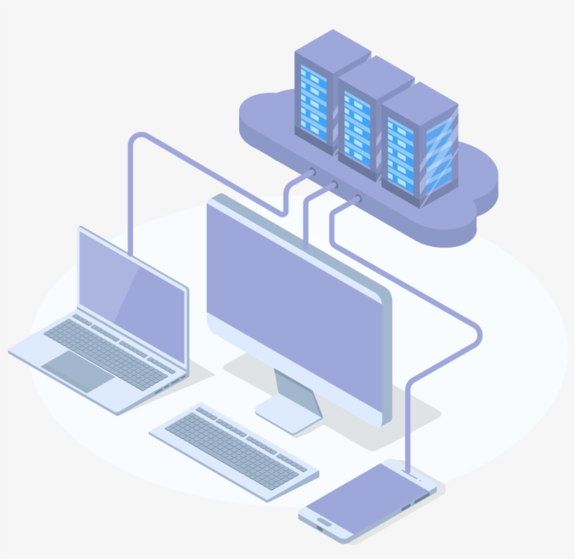 Cloud Computing - Illustration, transparent png #8393672
