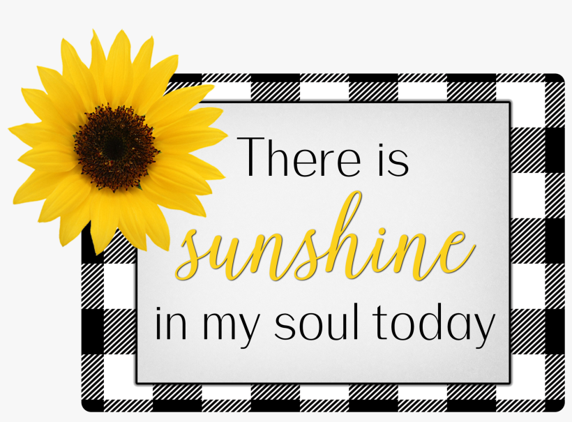 Sunshine In My Soul - Sunflower, transparent png #8393890