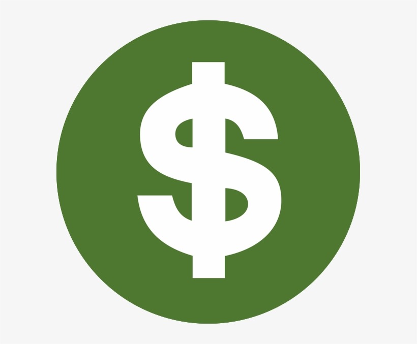 Make A Financial Donation - Black Dollar Sign Transparent Background, transparent png #8394009