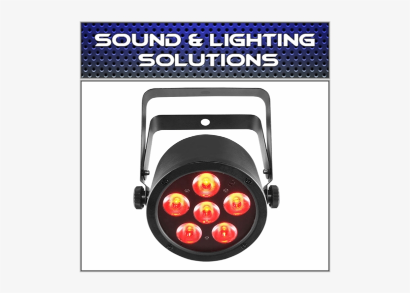 Chauvet Dj Ezpart6usb Ezpar T6 Usb Tri-color Rgb Led - Electro-voice, transparent png #8394342