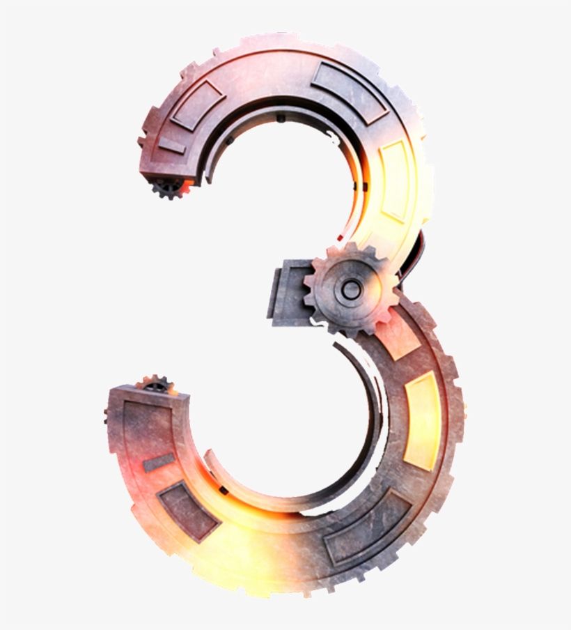 Mechanical Number 2018 New Year Art Word - Circle, transparent png #8394833