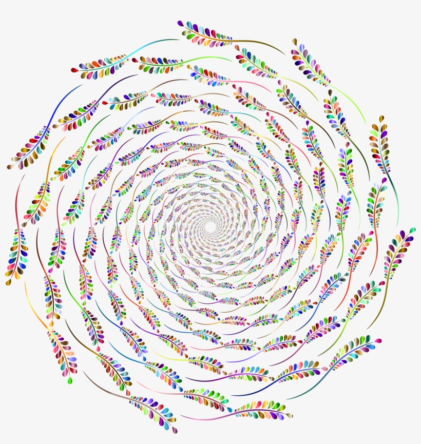 This Free Icons Png Design Of Leafy Vine Vortex Prismatic, transparent png #8395641