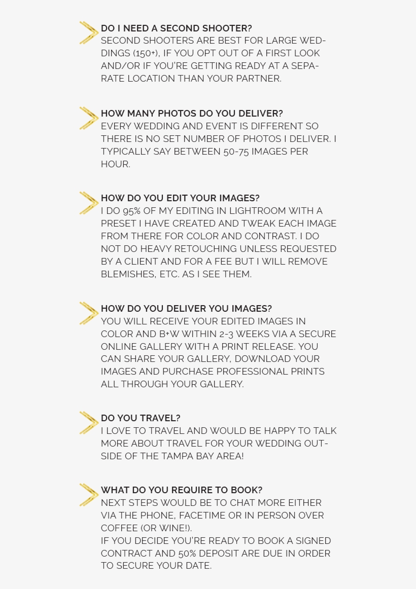 Faq Weddings - Document, transparent png #8395676