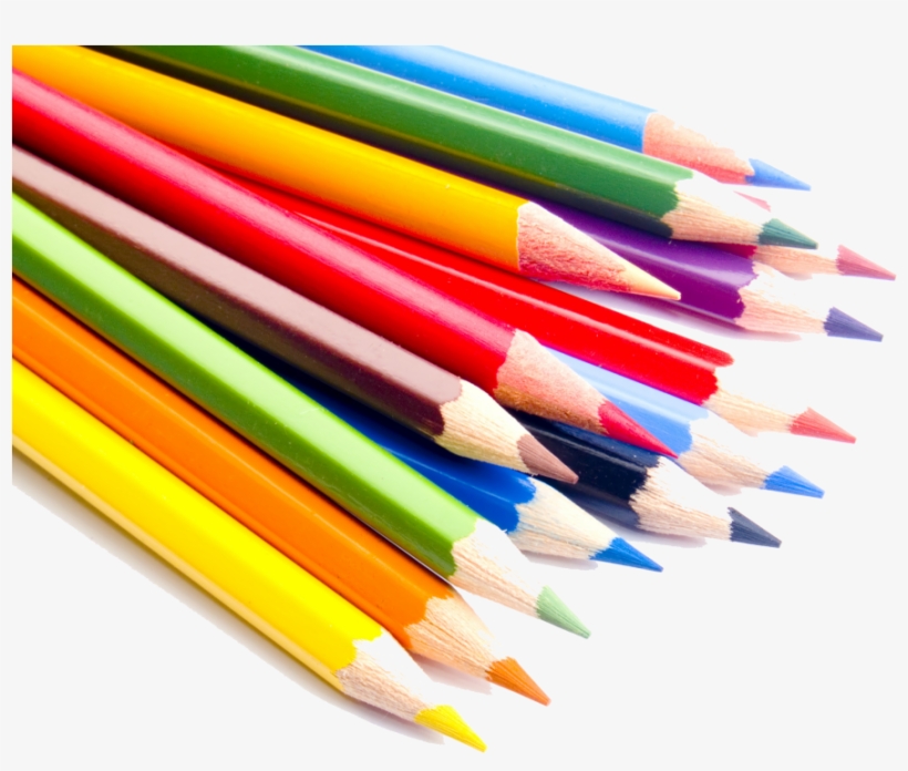 Colored Pencils Png - Poster Design School Supplies Store, transparent png #8395683