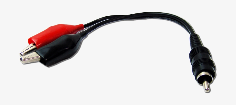 44" Long Rca To Aligator Cable For Eb-lfpb36v9ah - Storage Cable, transparent png #8396245