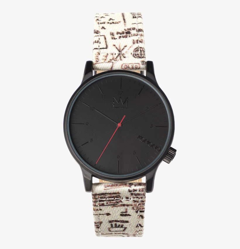 Jean-michel Basquiat X Komono - Watch, transparent png #8396969