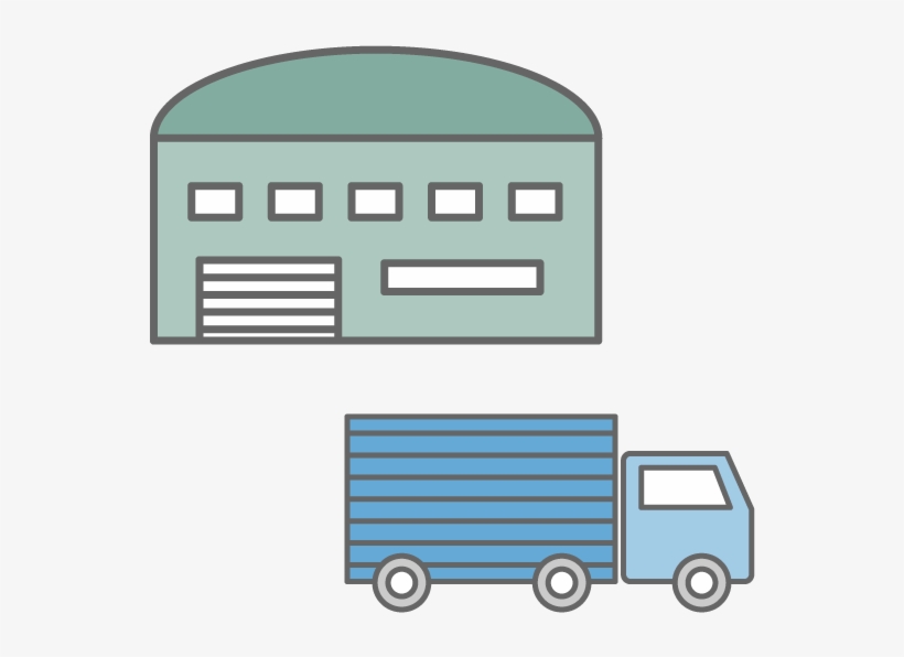 Track - Warehouse - Business - Icon - Truck, transparent png #8397574