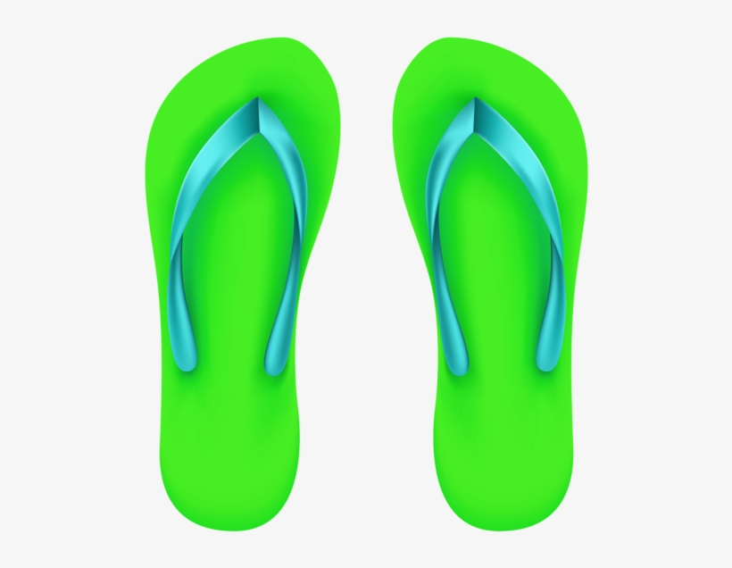 Beach Sandals Cliparts - Flip Flops Png File, transparent png #8397774