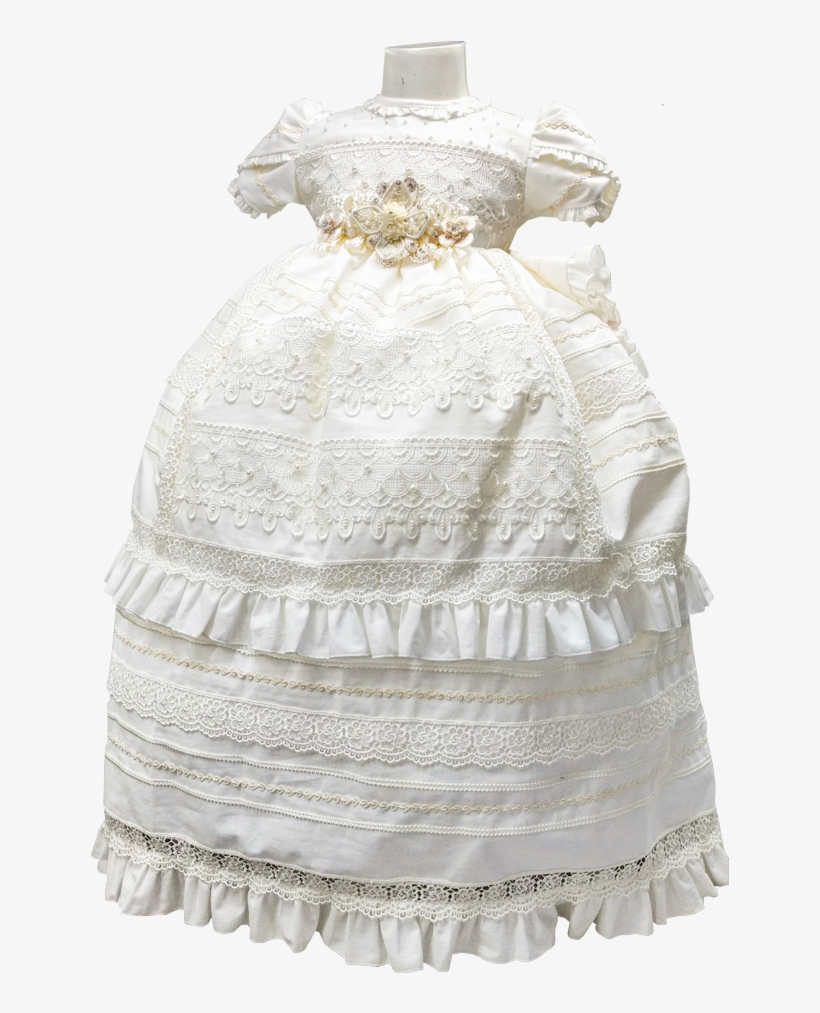 Ropon De Bautizo Desmontable Brb-beatriz - Cocktail Dress, transparent png #8397775
