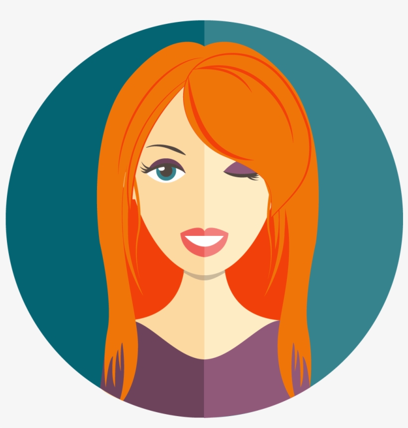 Sign Up To Join The Conversation - Girl Flat Design, transparent png #8398000