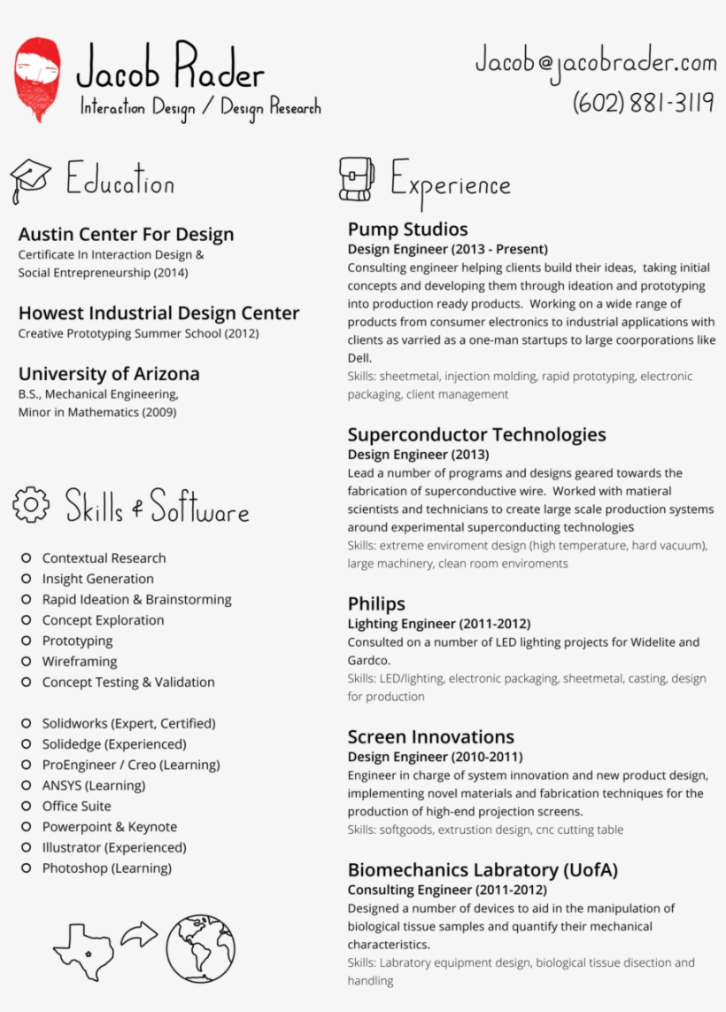 Resume - Document, transparent png #8398035