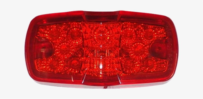 [ 320 1775r 12v ] Marker Light Red Diamond 12 Led - Light, transparent png #8398724