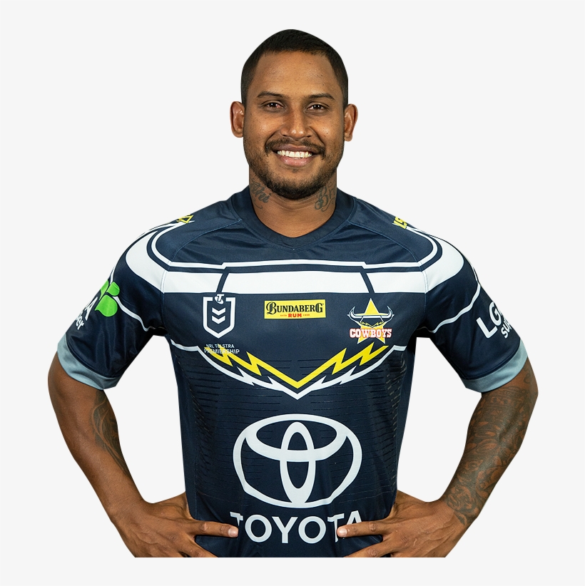 Player Details - North Queensland Cowboys 2019 Jersey, transparent png #8399035