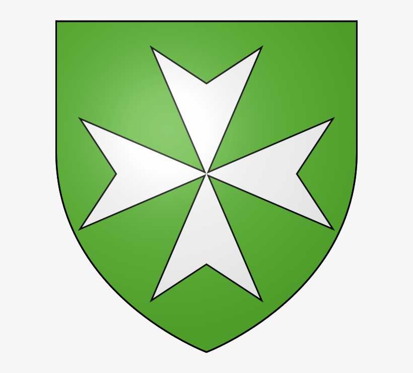 Blason Ville Uk Saint-jean - Knights Of Saint John Flag, transparent png #8399180