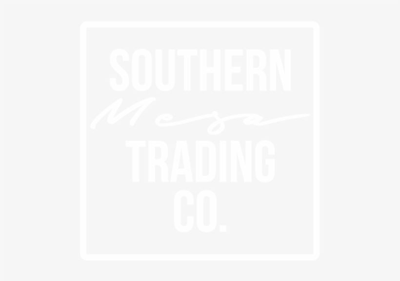 Southernmesalogowhite - Calligraphy, transparent png #8399878