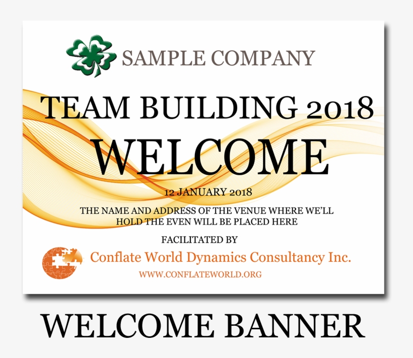 Welcome Banner Sample Website - Fab And Glam, transparent png #8399912