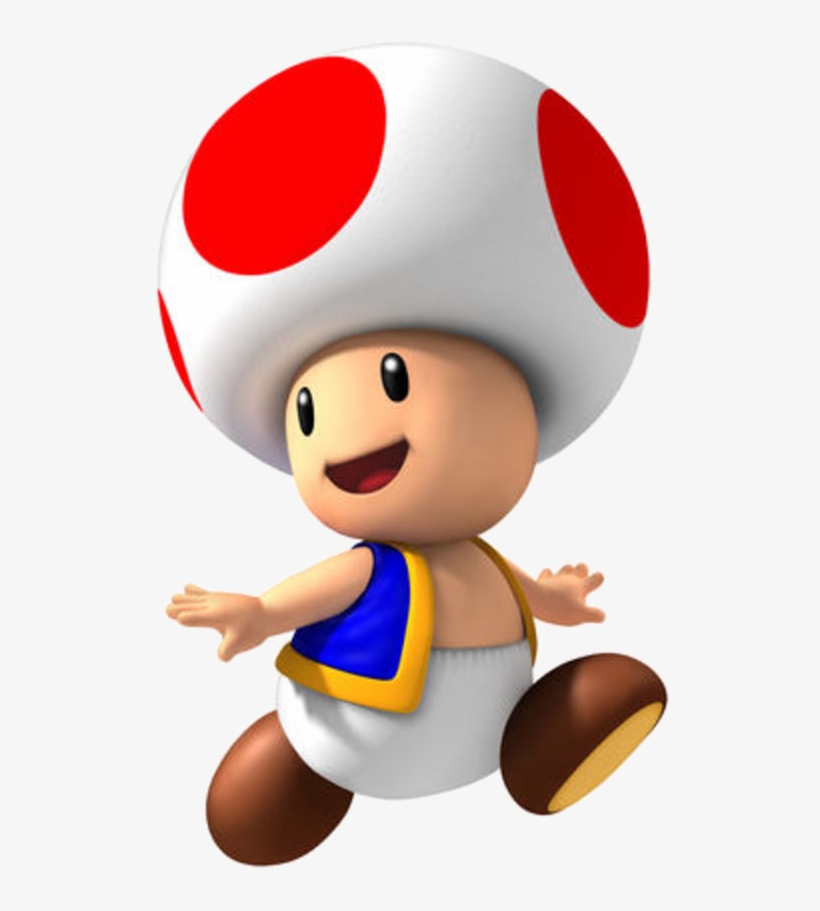 Toad Mario Png - Toad Mario, transparent png #840400
