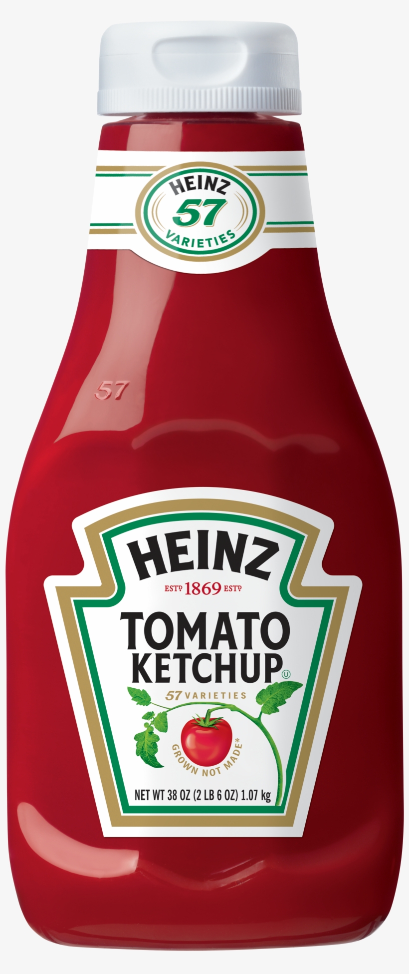 Newly Redesigned Heinzketchup Bottles - Heinz Ketchup, Tomato - 114 Oz, transparent png #840611