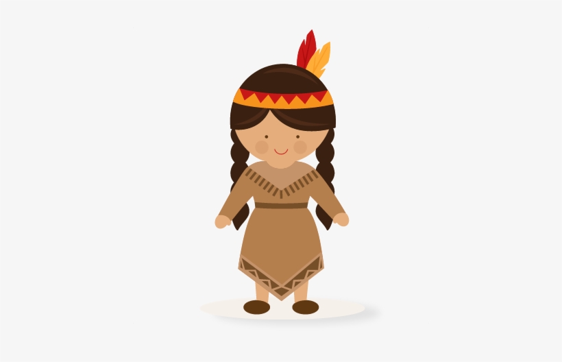 Native American Transparent Download Free Download - Native American Girl Clip Art, transparent png #840612