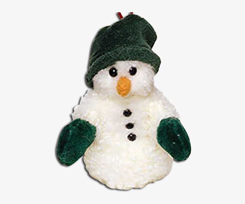 Boyds Adorable Snowman Ornaments Are Full Of Fluff - Boyds Bears Plush Willie B Chillymitts Fabric Snowman, transparent png #840680