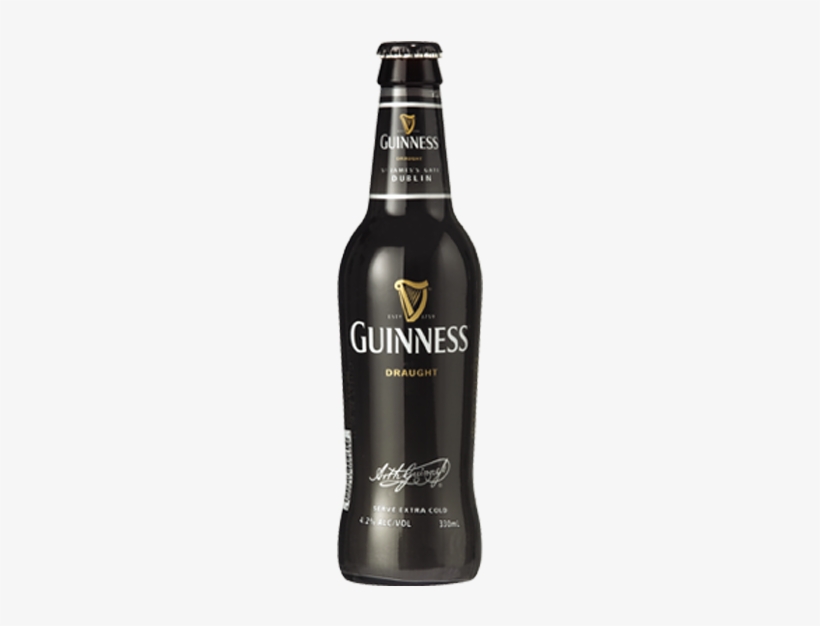 Guinness Draught Bottles (330ml) - Guinness Draught Bottle Png, transparent png #840717