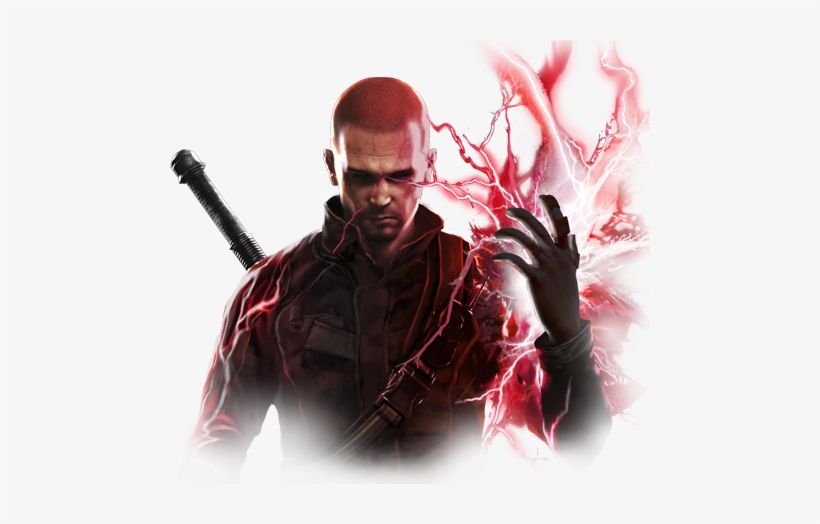 Evil Png Image - Evil Cole Macgrath, transparent png #840797