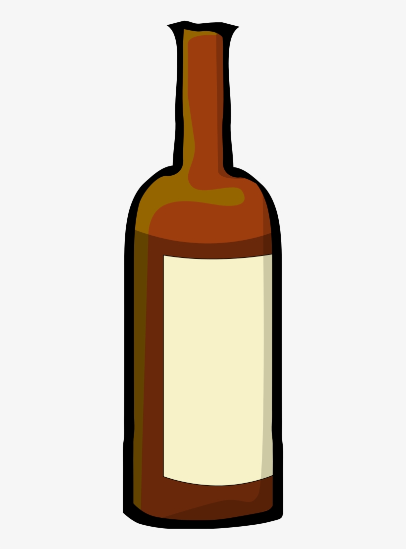 Wine, Bottle, Cartoon, Drink, Alcohol, Bottles - Wine Bottle Clip Art -  Free Transparent PNG Download - PNGkey