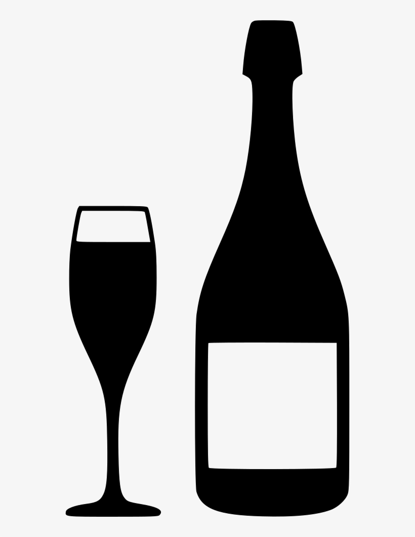 Png File - Wine Bottle Png Icon, transparent png #841284
