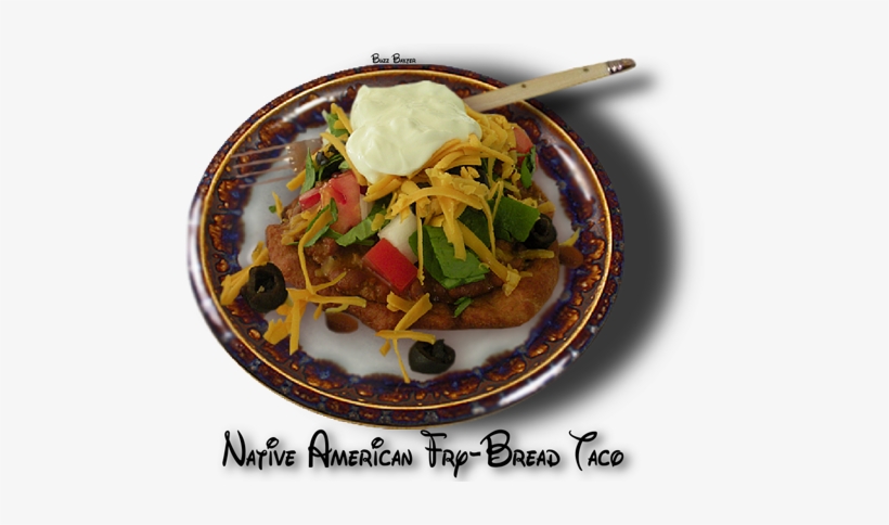 Native American Fry-bread Tacos - Narragansett Native American Food, transparent png #841465