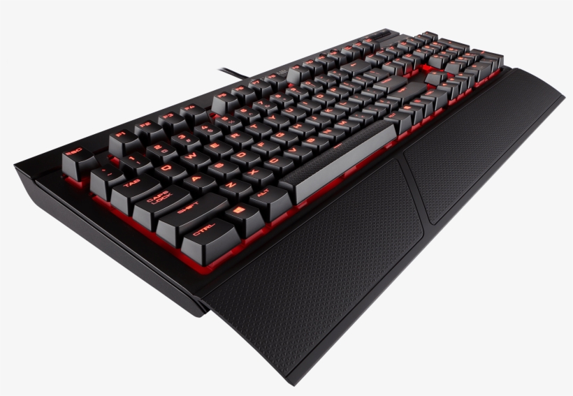 Corsair Gaming K68 Mechanical Keyboard, Backlit Red - Corsair K68, transparent png #841741