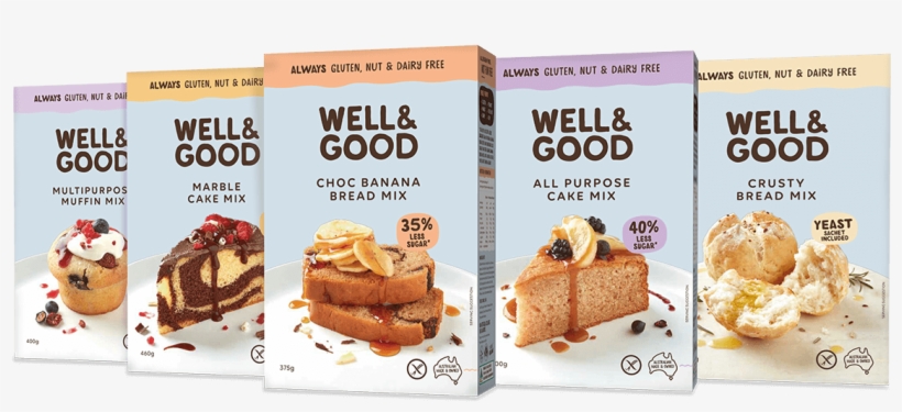 Gluten Free Baking Mixes - Well And Good Crusty Bread Mix & Yeast G/f 410g, transparent png #841938