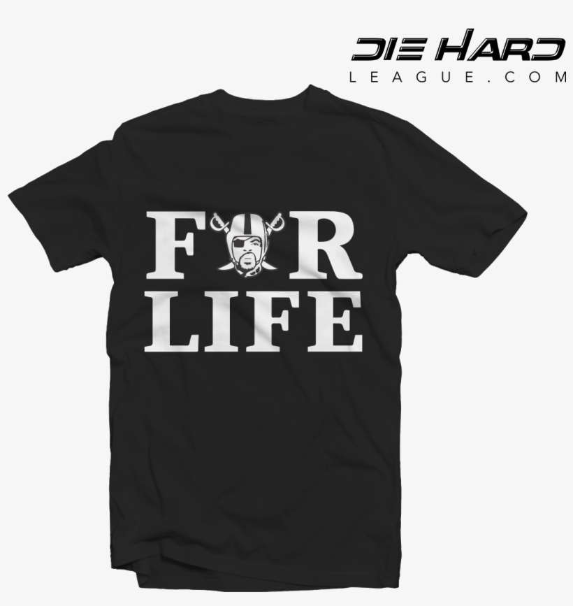 Shirt Black Tee - Ice Cube Raiders Logo, transparent png #841985