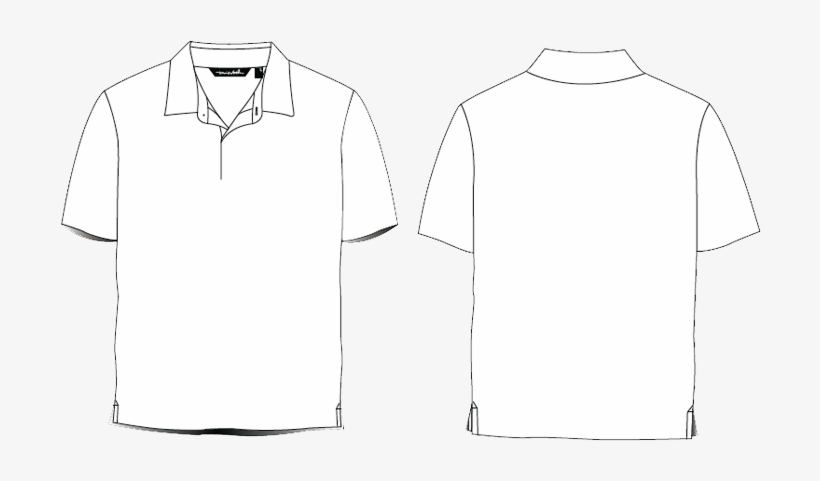 The Supplied Template - Polo Shirt Template Png - Free Transparent PNG ...